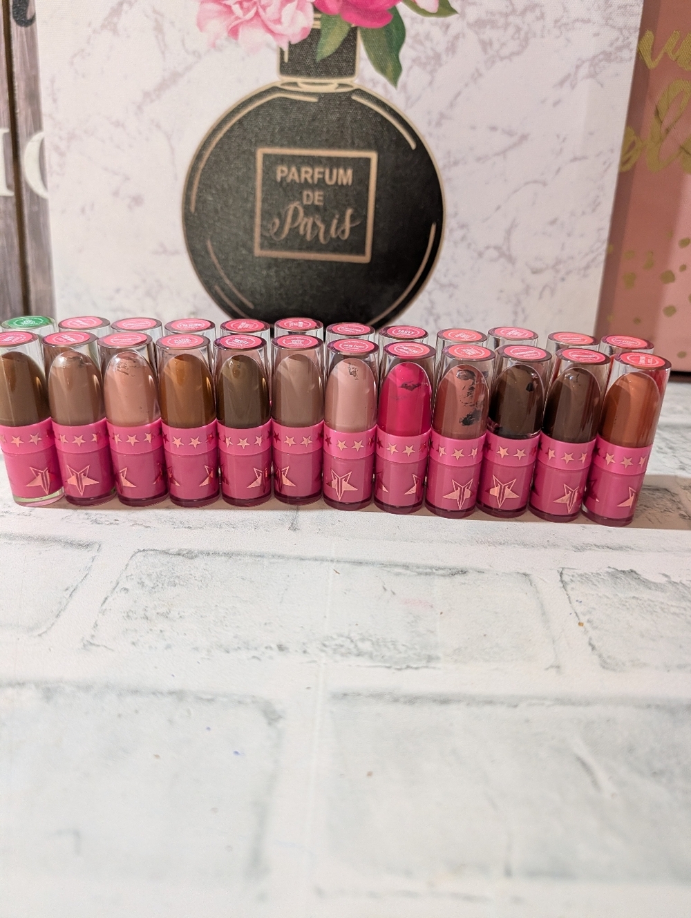 JEFFREY STAR MINI VELOUR LIQUID LIPSTICK COLLECTORS BUNDLE OF 58 - Picture 15 of 15